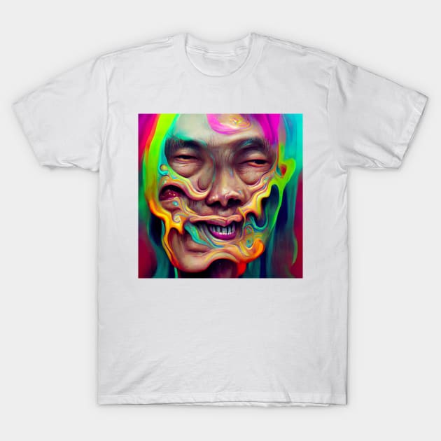 Trippy Smile T-Shirt by Minelauvart